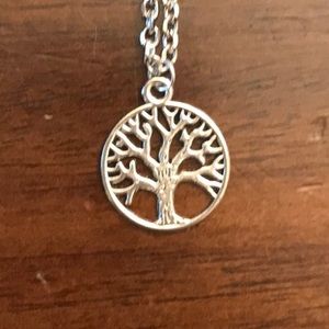 Boho Stainless Steel Tree of Life Necklace